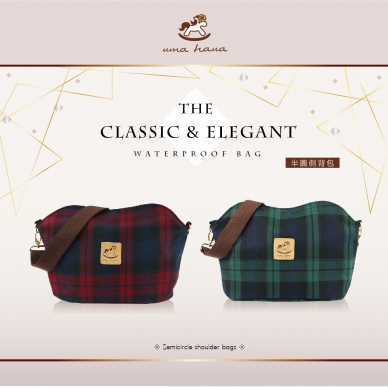 S08 Semicircle shoulder bags