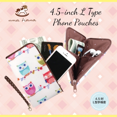 P02 4.5-inch L Type Phone Pouches