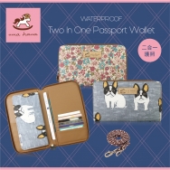 CA14 Two In One Passport Wallet