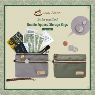 Cm-C16 Double Zippers Storage Bags