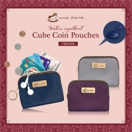 Cm-C18 Cube Coin Pouches